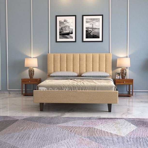 Manorekha Solid Wood King Bed
