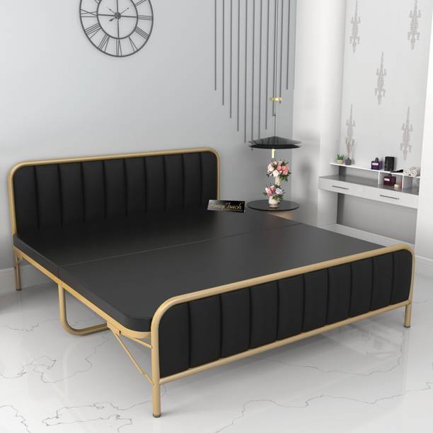 HoneyTouch Metal King Bed