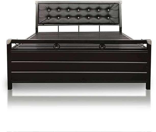 Zkazaa Adbod ( 6x5 ) Beds with Storage Hydraulic Metal Double Box Bed