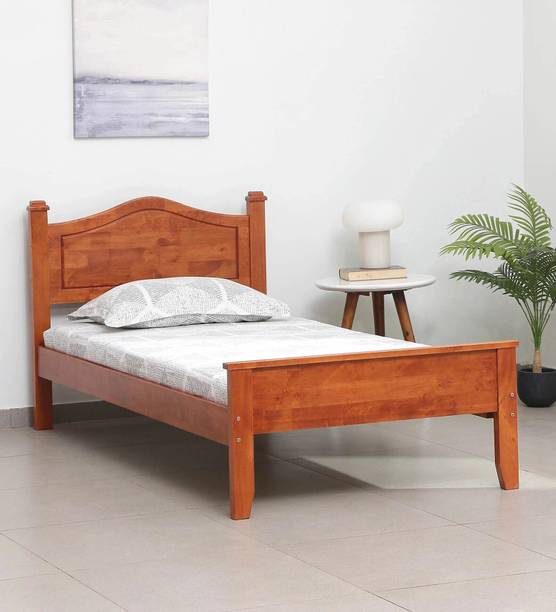 Mintwud from Pepperfry Osamu Sheesham Wood Bed/Cot Without Storage for Bedroom/Home Solid Wood Single Bed