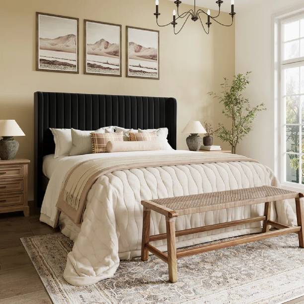 Mooncraft Solid Wood Queen Bed