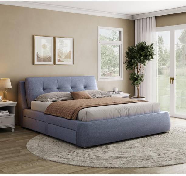 Wakefit Engineered Wood King Box Bed