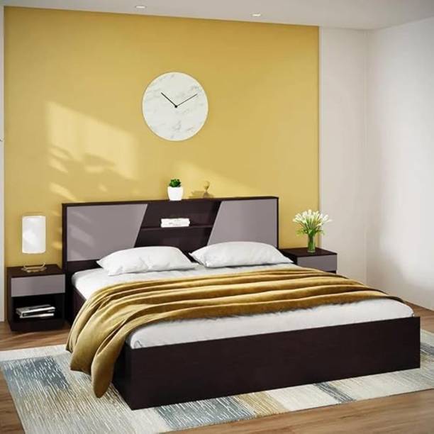 Grand Furnish Engineered Wood Bed Storage Engineered Wood King Box Bed, 216 cm x 159 cm (7.09 ft x 5.22 ft)