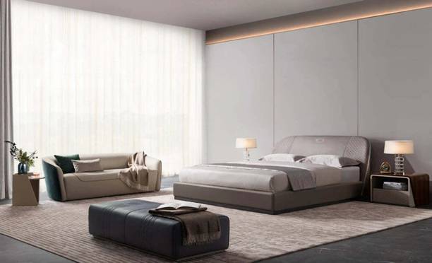 idzyner Solid Wood Queen Box Bed