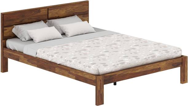 Vintage Home Simplicty Pure Sheesham ( Rosewood ) Jodhpur Furniture Solid Wood Queen Bed