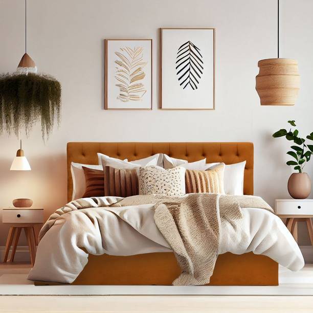 Wakefit Solis Solid Wood Queen Box Bed