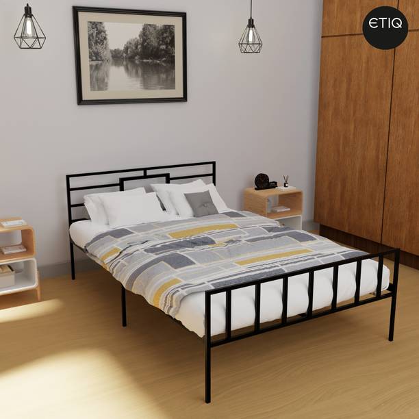 ETIQ Elegiron Metal Double Bed
