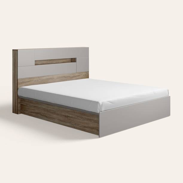 Interio by Godrej Ray Pro Engineered Wood Queen Hydraulic Bed, 222.2 cm x 171 cm (7.29 ft x 5.61 ft)