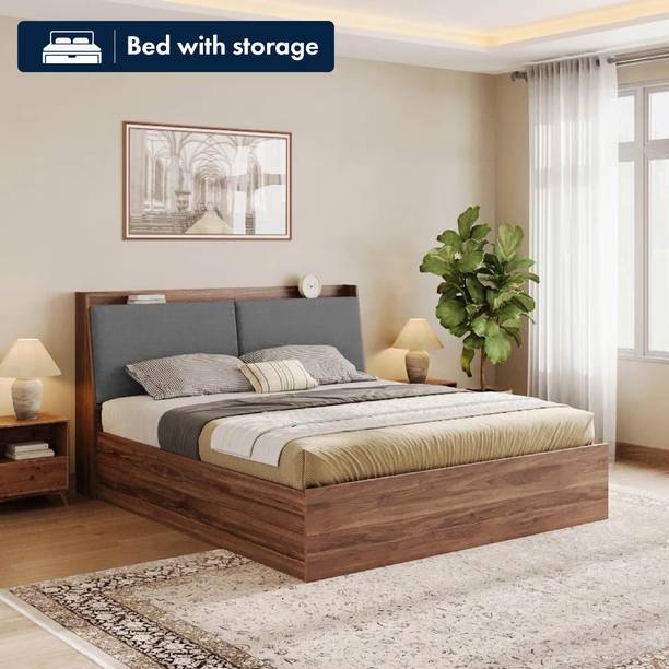 Wakefit Mars Engineered Wood Queen Box Bed, 220 cm x 160 cm (7.22 ft x 5.25 ft)