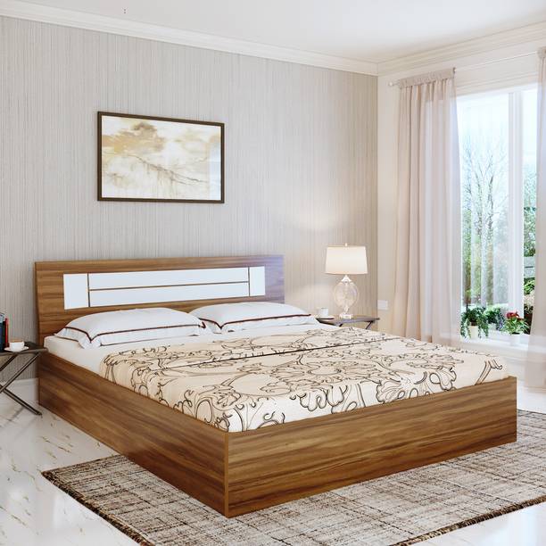 Bharat Lifestyle Austria Engineered Wood Queen Box Bed