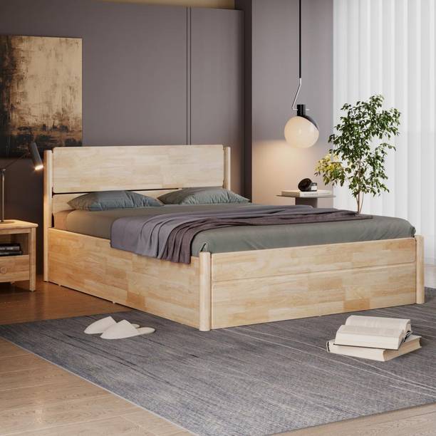 Wakefit Mrudul Solid Wood Queen Box Bed