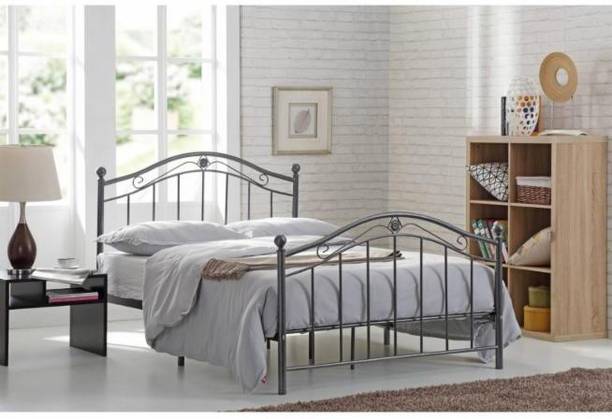Vibrant Interior Bira Black (6x4) Metal Double Bed