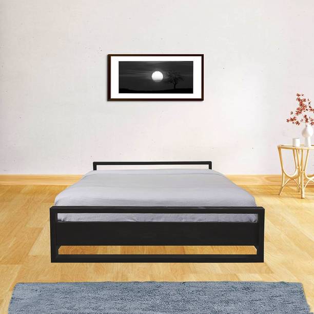 GOKUL ARTS Double Solid Sheesham Wood Bed for Bedroom | Bed Without Storage| King Size Bed Solid Wood Double Bed