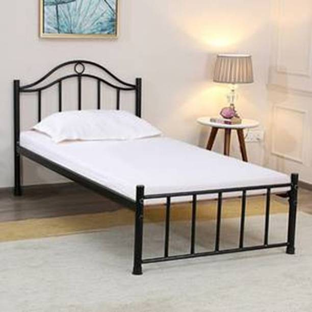 KATHGODAM FURNISHERS Dreamer Wrought Iron Metal Single Bed, 193.04 cm x 96.52 cm