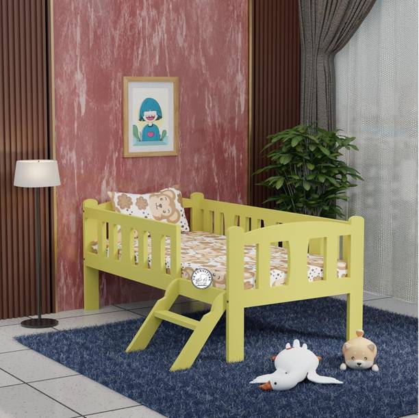 AvishWood Wooden Kids Furniture Single Bed Palang Solid Wood Single Bed