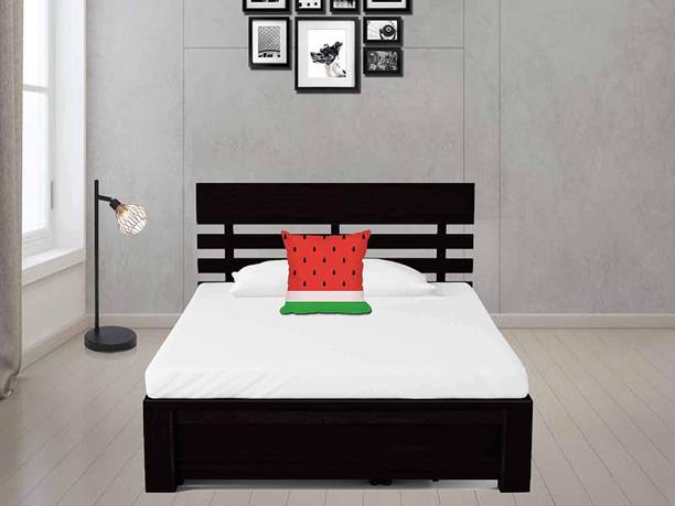 APRODZ Trevi Solid Wood Single Bed
