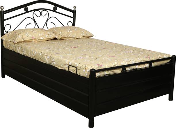 INDIAN FURNITURE MART Metal King Hydraulic Bed
