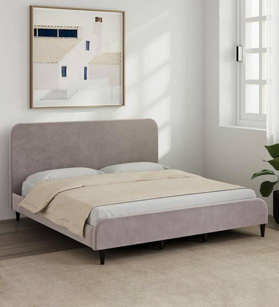 lifestyle furniture King Size Solid Wood King Bed