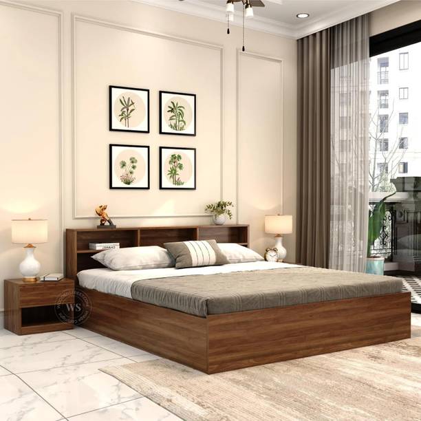 MK Farniture Engineered Wood King NA, Drawer Bed
