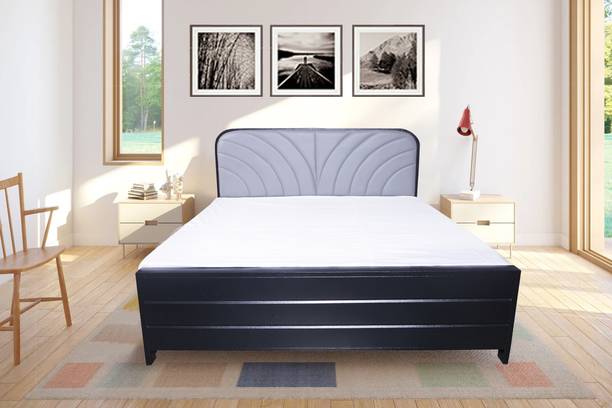 FAMOUS MART FURNITURE Metal Queen Hydraulic Bed