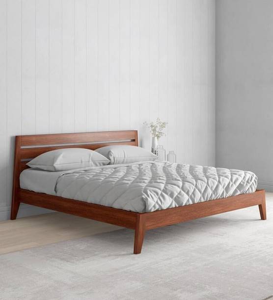 lifestyle furniture Deewan Bed/Bedroom & Living Room King Size Solid Wood King Bed, 208 cm x 201 cm (6.82 ft x 6.59 ft)