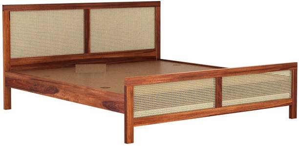 Bhagwant Solid Wood Queen Bed