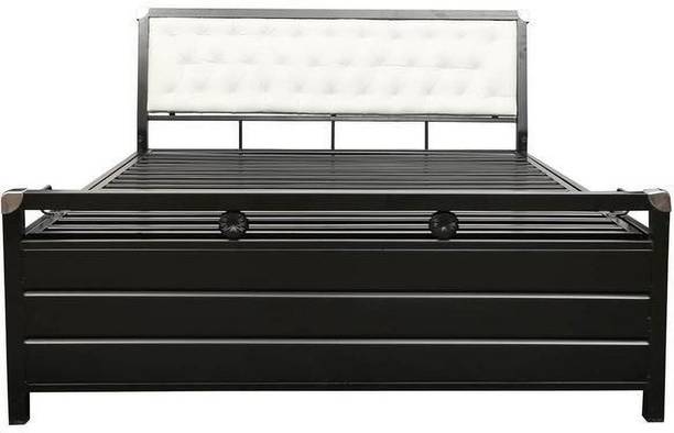 Lakecity group Heath White (6x5) Metal Queen Hydraulic Bed