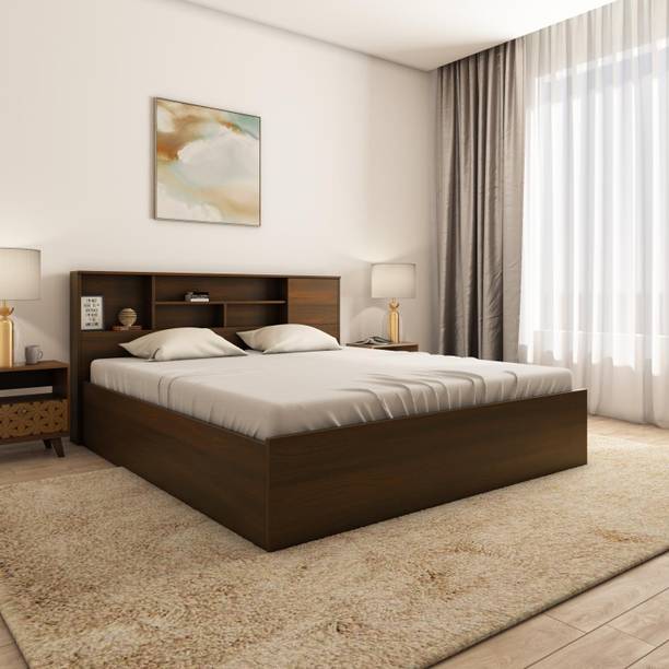 Nilkamal Mozart Engineered Wood King Box Bed