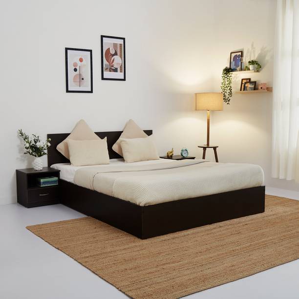 GREEN SOUL Green Soul® Zenith Queen Size Double Bed Engineered Wood Queen Box Bed