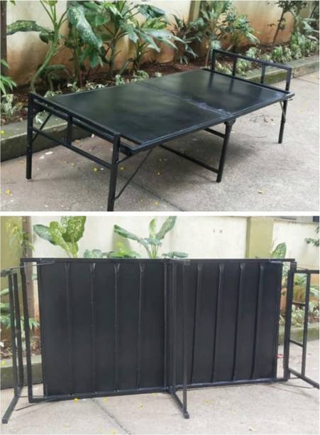 A1Elegance OM WOODS FOLDING BED Metal Single Bed