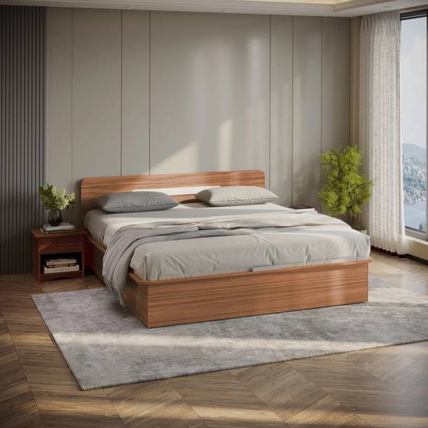 Godrej Interio Juno Engineered Wood King Box Bed