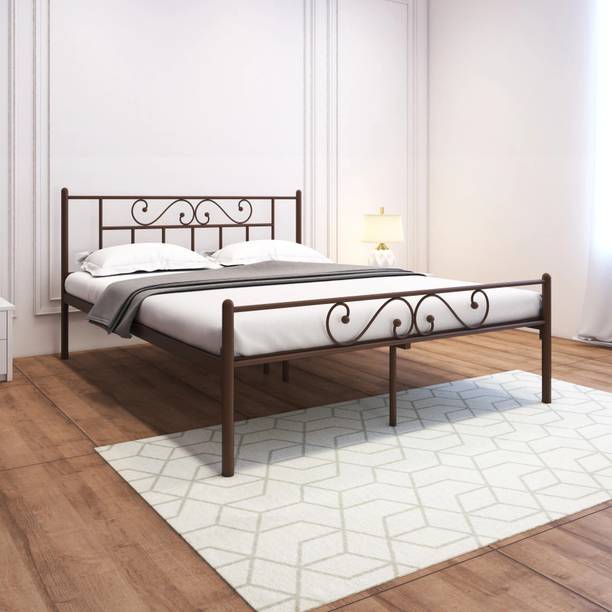 homdec Dorado Metal Queen Bed, 198 cm x 160 cm (6.5 ft x 5.25 ft)