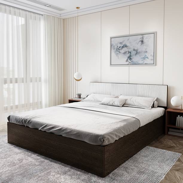 Bharat Lifestyle Jasper Engineered Wood Queen Bed