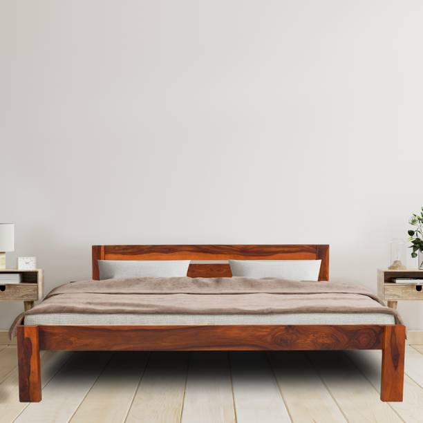 mp enterprises Solid Wood Queen Bed