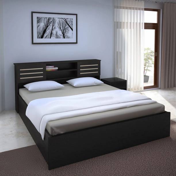 Flipkart Perfect Homes Waltz Engineered Wood King Box Bed, 2179 mm x 192.5 cm (71.49 ft x 6.32 ft)