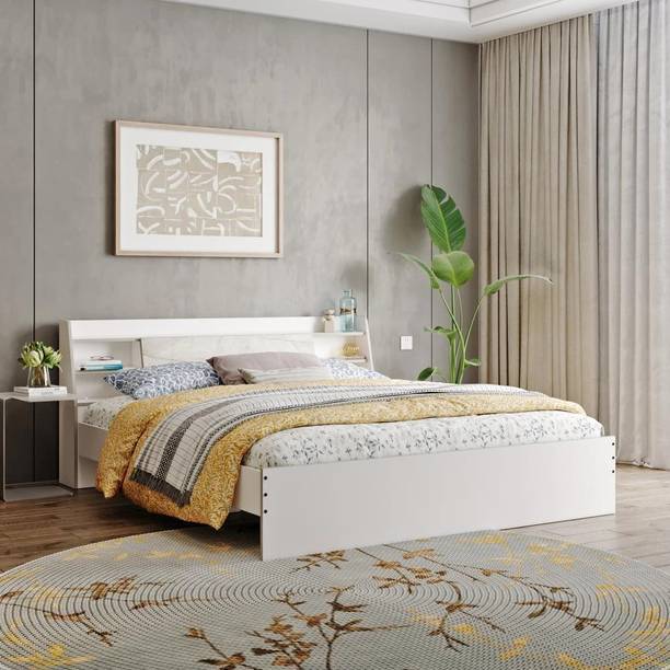 Wakefit Castor Engineered Wood King Bed