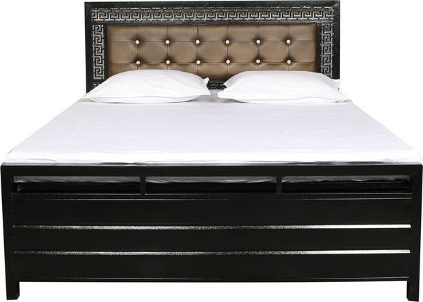 INDIAN FURNITURE MART Metal King Hydraulic Bed