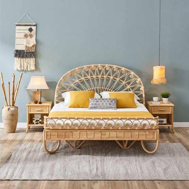 IRA Bed Bamboo Single Bed, 40 cm x 200 cm (1.31 ft x 6.56 ft)