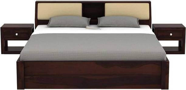 Luxeloom Solid Wood Queen Bed