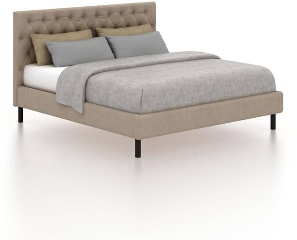 EWOOD Sheesham Wood Queen Bed/Wooden Cot/Wooden Without Storage Bed For Bedroom Solid Wood Queen Bed, 210 cm x 167 cm (6.89 ft x 5.48 ft)