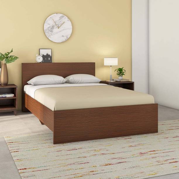 Nilkamal Arthur Plus Engineered Wood Double Bed, 204 cm x 127 cm (6.69 ft x 4.17 ft)