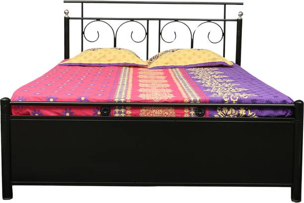 Vibrant Interior Colin (6x6) Metal King Hydraulic Bed