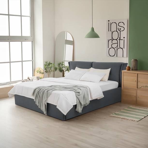 Wakefit Kepler Solid Wood King Box Bed