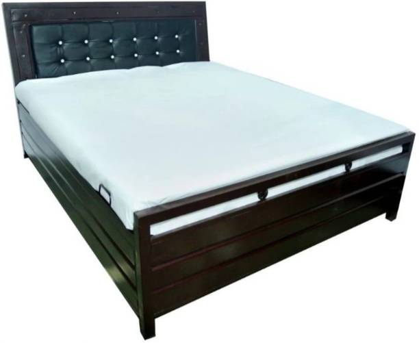 SoftSoul Furniture Metal King Hydraulic Bed