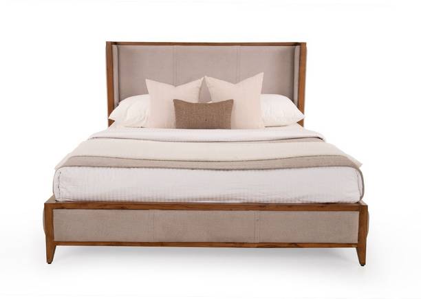 Durian Solid Wood Queen Hydraulic Bed