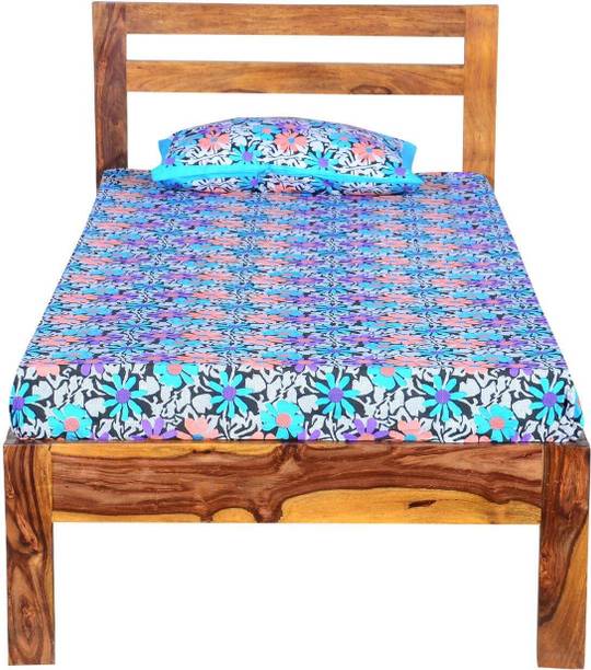 Green pearl sheesham wood bed wooden cot Solid Wood Single Bed