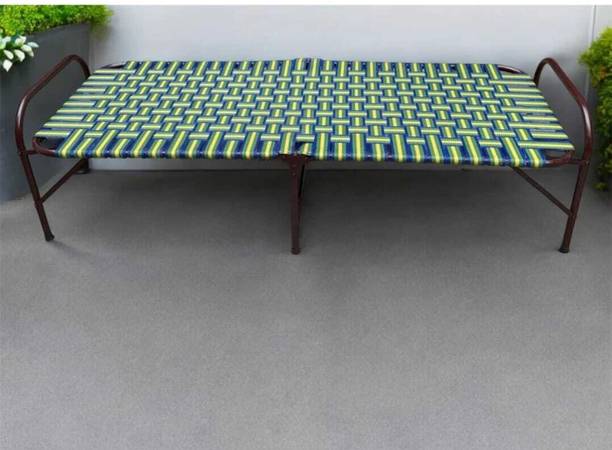 QUEES Bamboo Single Bed, 120 cm x 76 cm (3.94 ft x 2.49 ft)