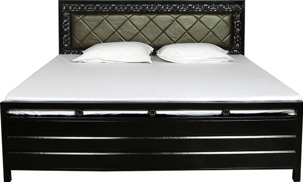 INDIAN FURNITURE MART Metal King Hydraulic Bed