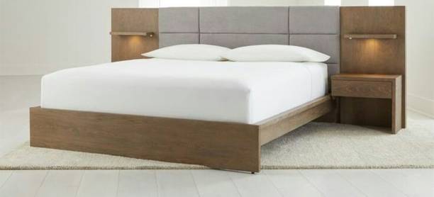 Z International BED202501 Engineered Wood Double Bed