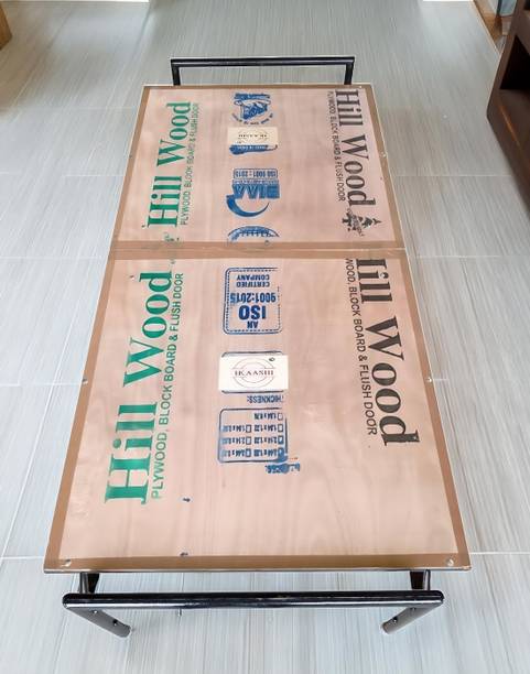 HKAASHI Metal Single Drawer Bed
